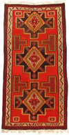 Red Vintage Persian Kilim 5' x 10'