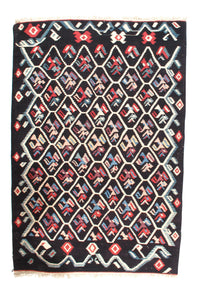 Turkish Kilim Rug - 6'1" x 9'1"