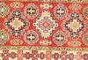 Rust Kazak Runner Lamb's Wool Rug 3' X 10'