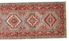 L blue Pak Super Kazak Lamb's Wool 2'5" X 6'8"