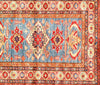 L blue Pak Super Kazak Lamb's Wool 3' X 5'