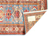 L blue Pak Super Kazak Lamb's Wool 3' X 5'