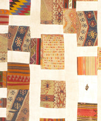 Ivory Turkish Patchwork 8' X 10'