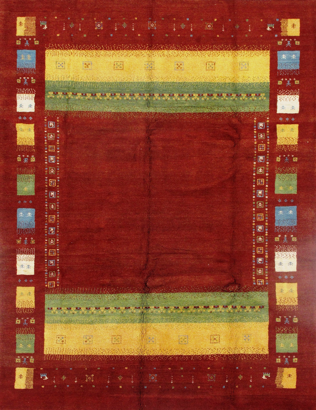 Red Persian Gabbeh 7'6