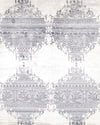 Silver Modern Bamboo silk Rug 8' X 10'