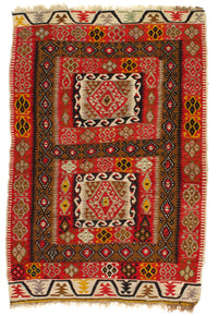 Multi Color Persian Kilim 3' X 5'