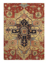 Rust Persian Serapi P-10B design 9' x 12'