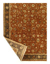 Brown Persian Tabriz Design Design 9' X 12'