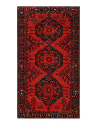 Red Persian Hamdan 5'1'' X 9'5''