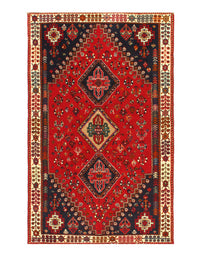 Red Persian Hamdan 5' X 6' 9''