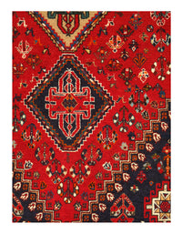 Red Persian Hamdan 5' X 6' 9''