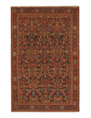 Navy Persian Antique Malayer 4' X 6' 4''