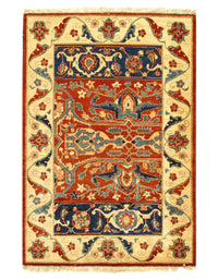 Rust Persian Bidjar Design 3' X 5'