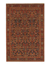 Navy Persian Antique Malayer 4' X 6' 4''