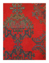 Red Antique Turkish Oushak 7'3'' X 17'8''