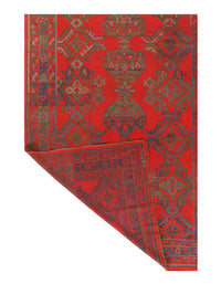 Red Antique Turkish Oushak 7'3'' X 17'8''