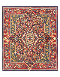 Blue Persian Kashan 2'9'' x 3'2''