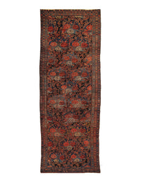 Multi Color Persian Antique Bidjar 7' 2'' X 21'