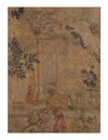 L Brown France Tapestry 4'3'' X 6'11''