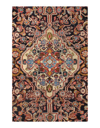 Navy Persian Antique Farahan rug 4'4'' x 6'.6''