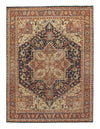 Navy Persian Serapi design rug 8'8'' X 11'4''