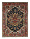 Navy Persian Serapi Design 9' X12'