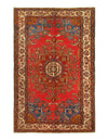 Rust Persian Antique Tafrish rug 4'.4'' x 6'7''