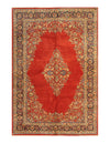 Rust Persian sarouk Rug 6' x 8.10