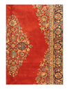 Rust Persian sarouk Rug 6' x 8.10