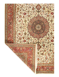 Ivory Persian Tabriz Design 8'2'' X 11'4''