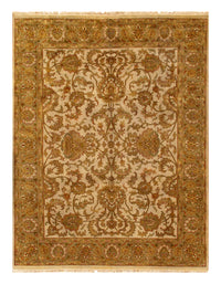 Ivory Fine Persian Tabriz Design design rug 8' X 10'