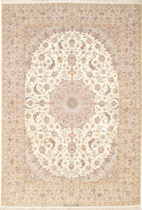 Ivory Fine Persian Isfahan 8'3'' X 12'