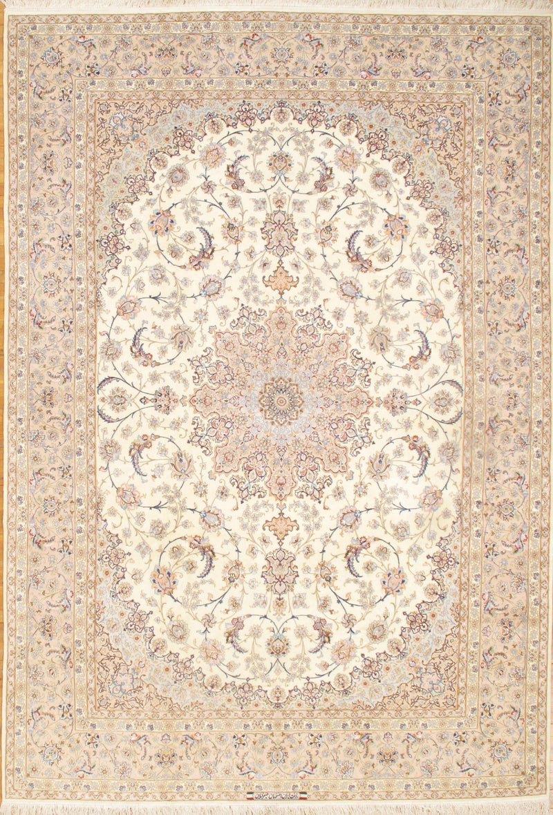 Ivory Fine Persian Isfahan 8'3'' X 12'