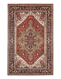 Rust Persian Serapi design rug 5?1? Ã 7?11?