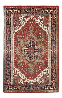 Rust Persian Serapi design rug 5?1? Ã 7?11?