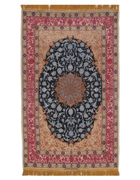 Navy Persian Isfahan 3'6" X 6'