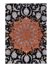 Navy Persian Isfahan 3'6" X 6'