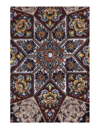 Navy Persian Isfahan S/W 5' X 7'3"