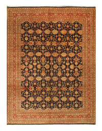 Black Persian Sultanabad design rug 9' X 12'