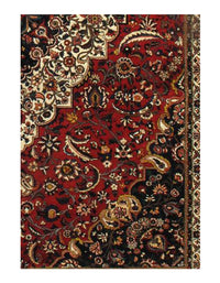 Red Persian Bakhtiari Rug 10'8'' X 14'7''