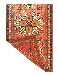 Rust Russain Antique Kazak 4'8'' X 9'9''