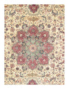 Fine Persian silk & wool Tabriz Design 12'11'' X 19'2''