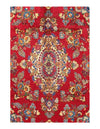 Red Persian Yazd Rug 8'1'' X 11'