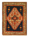 Navy Blue antique Kazak 4'1'' X 5'9''