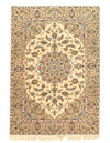 Ivory Persian Tabriz Design silk & wool 4'8"x6'8"