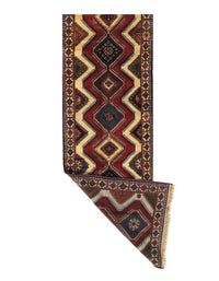 Red Persian Yalameh Runner 2'11'' X 19'7''