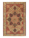 Beige Persian Antique Kermanshah 4'2'' X 6'3''