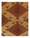 Camel Color Persian Antique Malayer 4'6'' X 6'9''