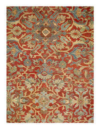 Rust Antique Persian Sultanabad 12' X 18'2"