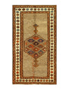 L Brown Persian Antique Seraband 3'5'' X 5'6''